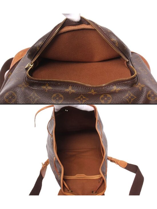 Louis Vuitton Backpack Montsouris GM Monogram main image 8